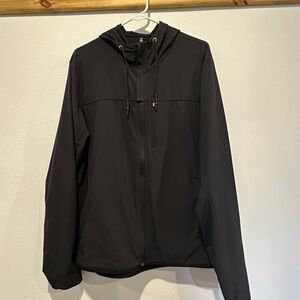 REI Men's Black Windbreaker Jacket